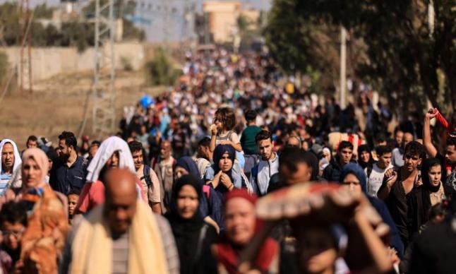 حشد تدين استهداف الاحتلال الإسرائيلي للنازحين في غزة اثناء محاولة عودتهم ويدعو للتحرك الدولي لوقف الإبادة الجماعية